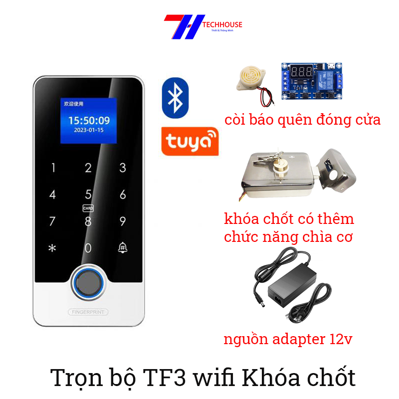Bộ Khóa Vân Tay Cho Cửa Sắt Kasslock J300x