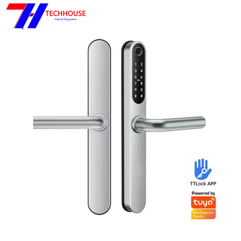 Khóa Vân Tay Cửa Nhôm Kính K202