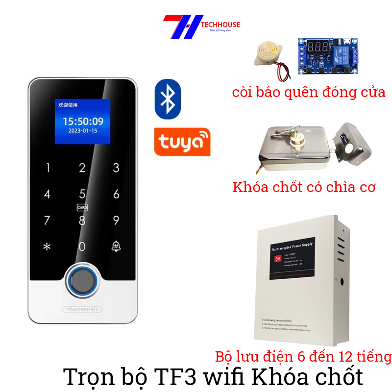 Bộ Khóa Vân Tay Cho Cửa Sắt Kasslock J300x