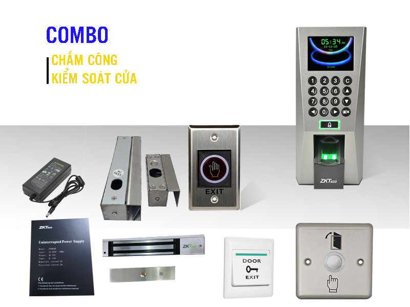 Giải pháp kiểm soát ra vào bằng vân tay cho văn phòng