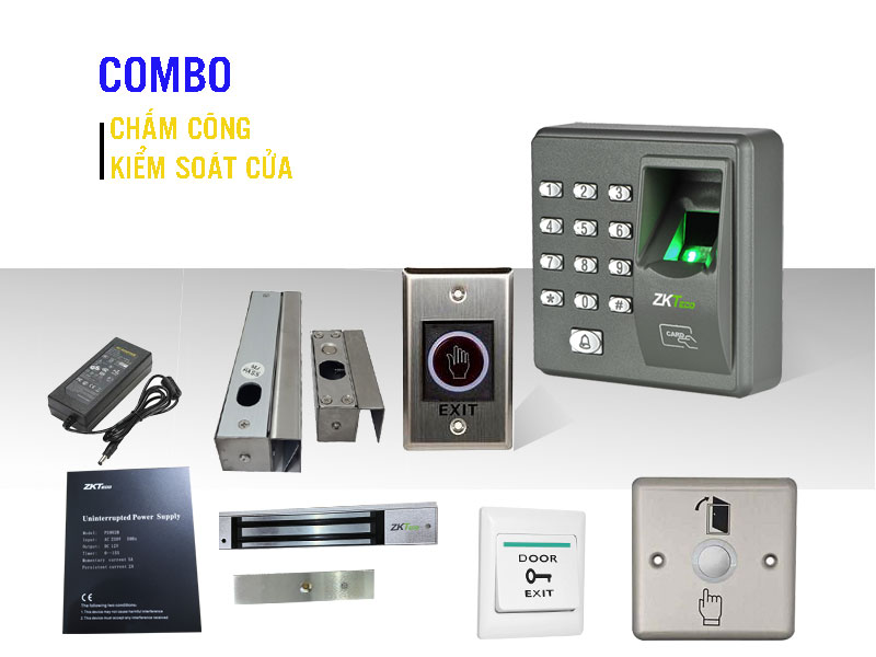 Thiết bị kiểm soát ra vào bằng vân tay và thẻ X6